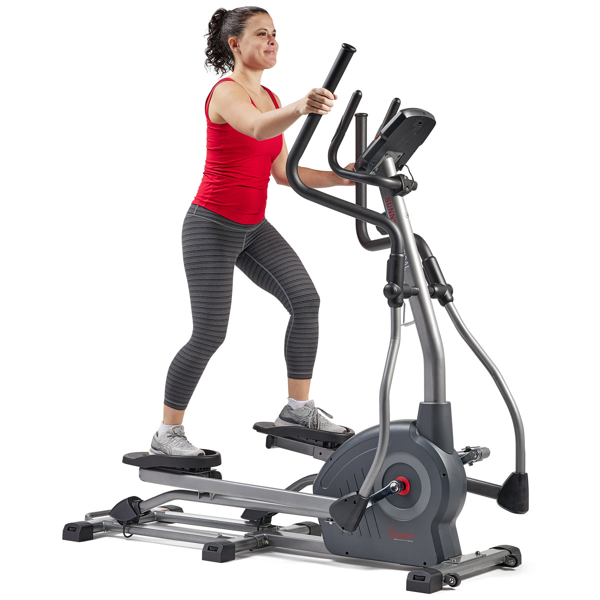 Smart Elite Magnetic Elliptical Machine - Long Stride for Home Gym Workout | Perfect for Cardio Training & Full-Body Exercise