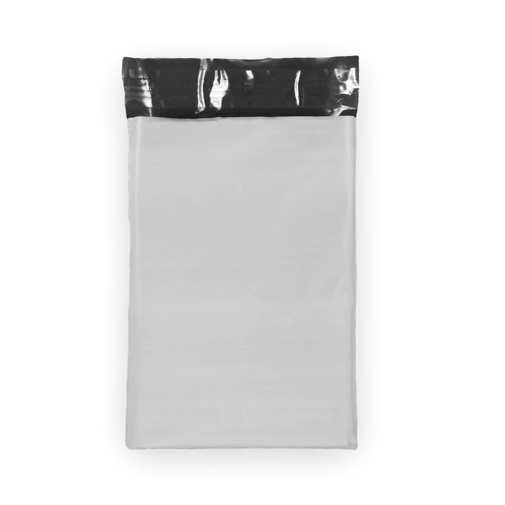 4000 Pack 7.5x9.5 Inch White Self-Sealing Poly Mailers - EcoSwift #2 Small Plastic Shipping Envelopes (1.7 Mil) for Ecommerce, Mailing Bags & Online Business Packaging
