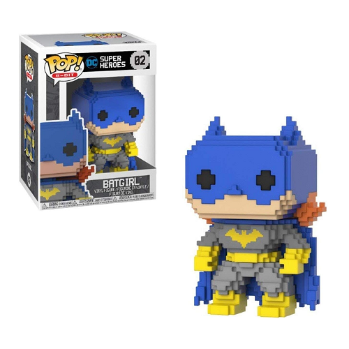 Funko Pop! DC Super Heroes: Batgirl [8-Bit] #02 - Collectible Vinyl Figure for Fans, Gamers & DC Comics Lovers - Perfect for Display, Gifts & Gaming Rooms