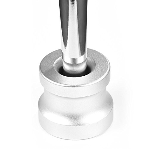 Premium Zinc Alloy Razor Stand - Heavy Duty Safety Razor Holder & Shaving Brush Stand | Stable Base for Wet Shaving | Perfect for Bathroom Countertop & Travel Shaving Kit Organization