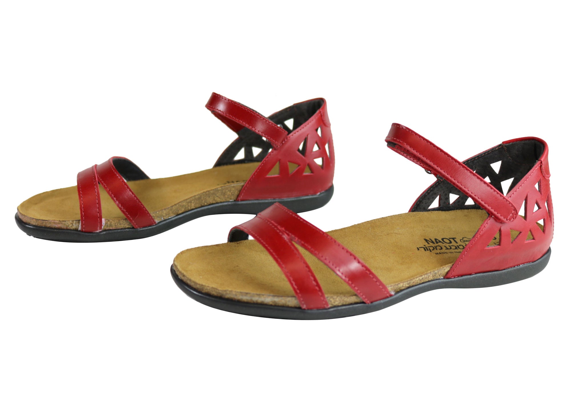 Naot Bonnie Women's Leather Comfortable Supportive Sandals - Orthopedic Arch Support for Walking, Travel & Everyday Wear