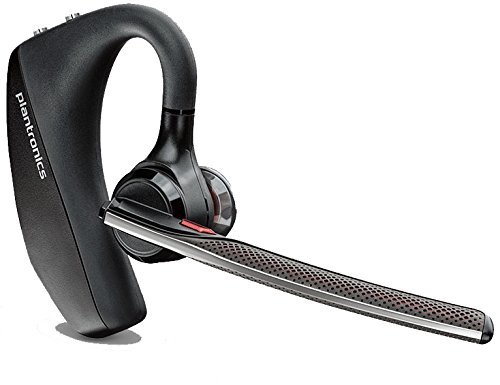 Plantronics Voyager 5200 Bluetooth Headset - Certified Refurbished | Noise Cancelling Wireless Earpiece for Business Calls & Office Use