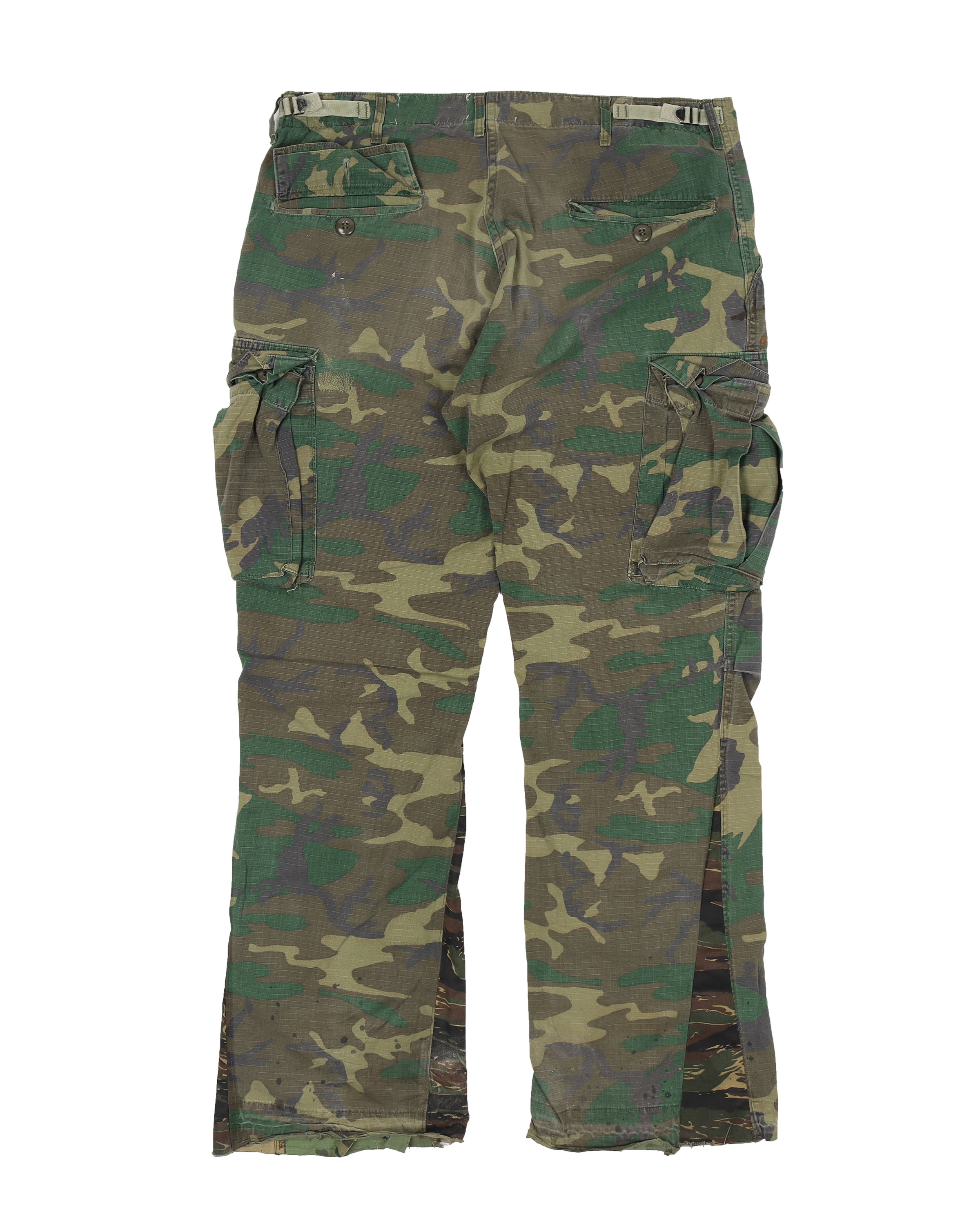 LA FLARE Camouflage Cargo Pants for Men - Tactical Military Style Outdoor Hiking & Work Pants - Durable Comfortable Utility Pants for Hunting, Camping & Adventure Activities