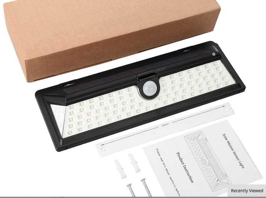 Wireless Outdoor LED Security Light with Motion Sensor - Perfect for Porch, Garage, and Backyard Lighting