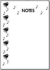 Piano Notepad - 88-Key Music Staff Notebook for Musicians & Composers | Perfect for Songwriting, Music Theory Practice & Piano Lessons