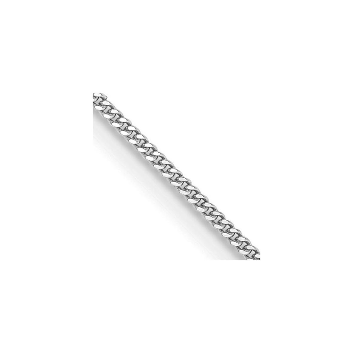 14K White Gold Pendant Chain Necklace for Women & Men - Adjustable Lengths 16-30 Inches | Elegant Layering, Gift Giving & Everyday Wear