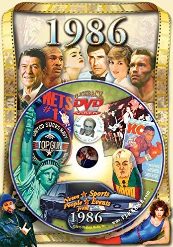 Flickback 1986 DVD Greeting Card - Unique Birthday & Anniversary Gift Idea for Movie Lovers - Perfect for Nostalgic Celebrations & Special Occasions