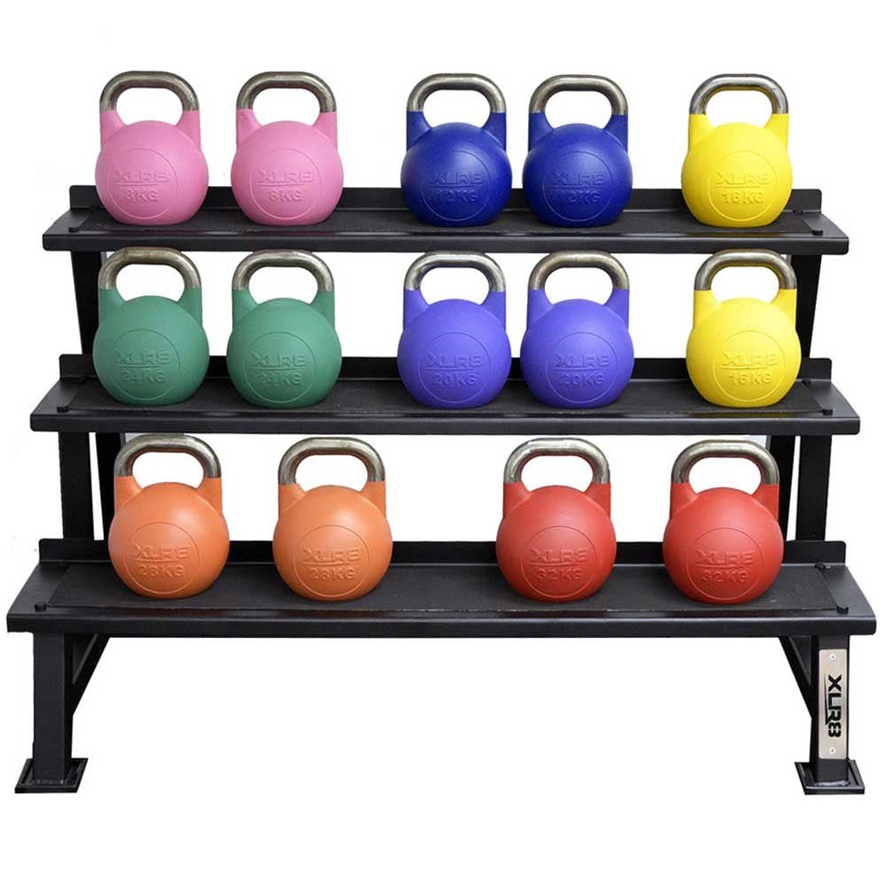 XLR8 Competition Kettlebell Set - Professional Grade Home Gym Equipment for CrossFit, Strength Training & Weightlifting - Perfect for Home Workouts & Fitness Studios