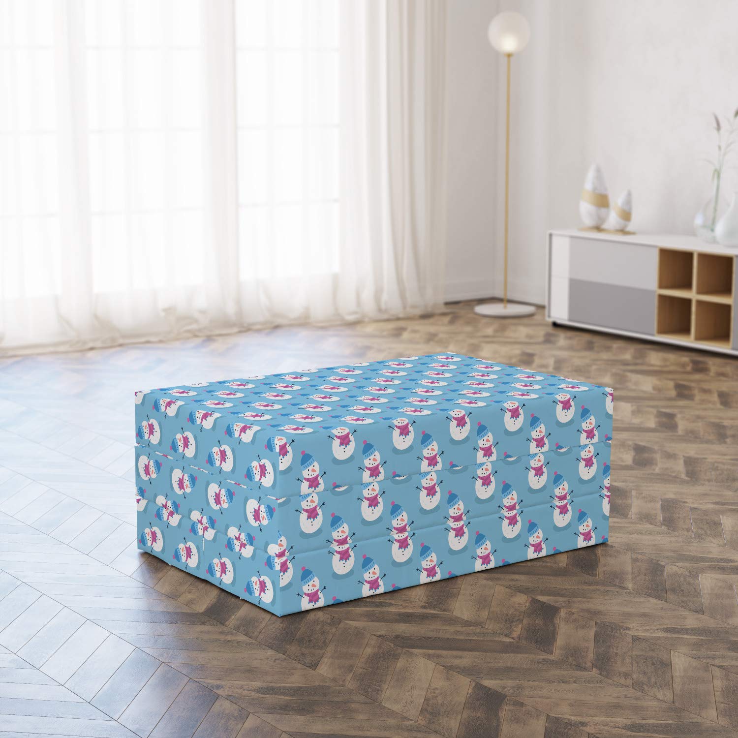 Ambesonne Winter Foldable Mattress - 74.8