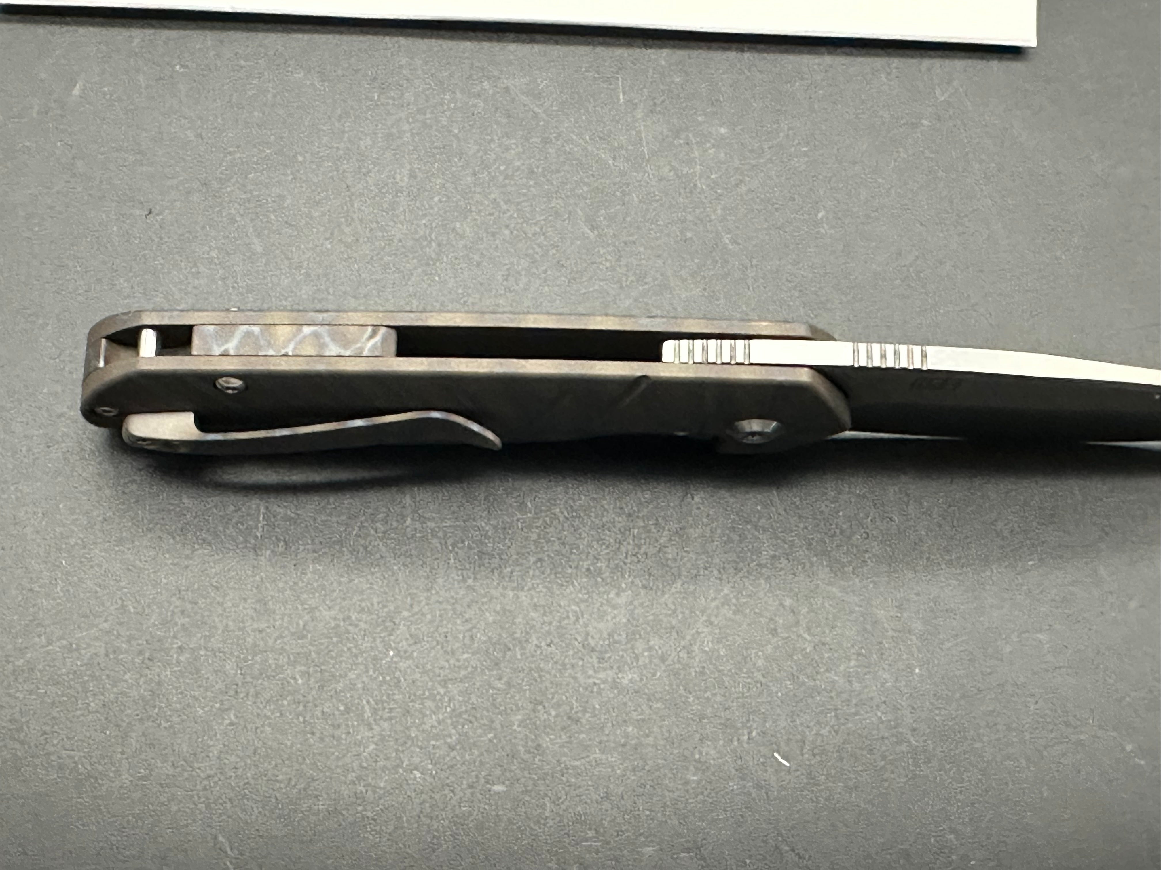 Kansept Turaco Frame Lock Folding Knife - 2.8
