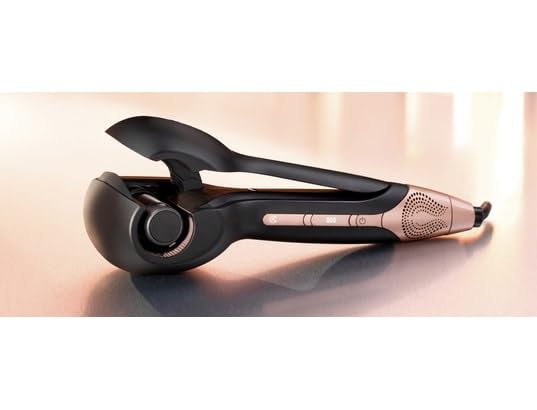 BaByliss C1900E Automatic Curling Iron with Cool Air Smart System, 180-230°C Temperature Range, Black – Perfect for Salon-Quality Waves at Home