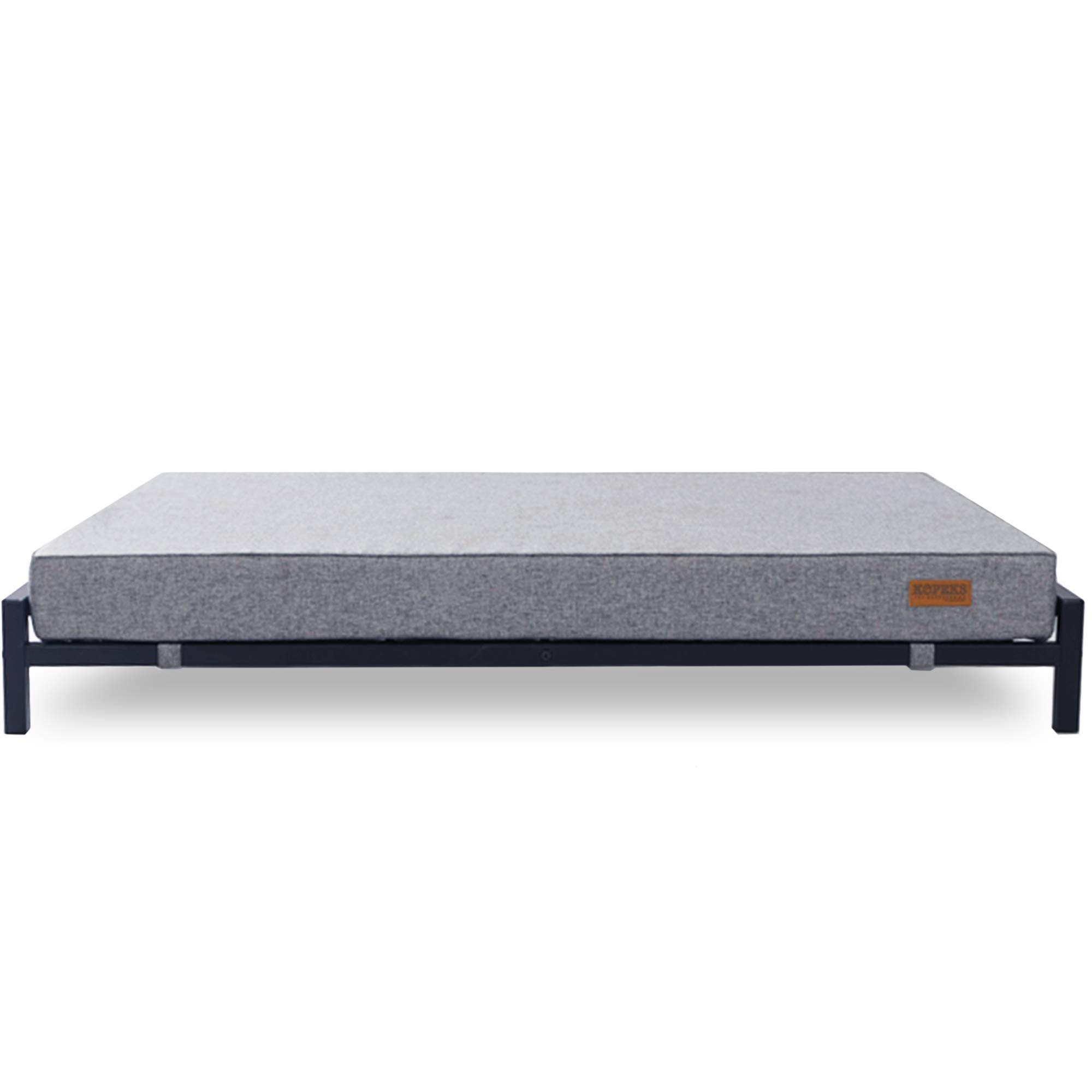 **KOPEKS Elevated Dog Bed for Large Dogs - Waterproof Raised Dog Bed with Mattress & Sturdy Frame, Modern Design (2023 Updated) - Perfect for Outdoor, Patio, Camping & Indoor Use**
