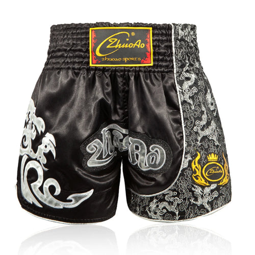 Breathable Fight Shorts for Men & Women - Lightweight Kickboxing & MMA Training Shorts - Perfect for Boxing, Muay Thai & Gym Workouts