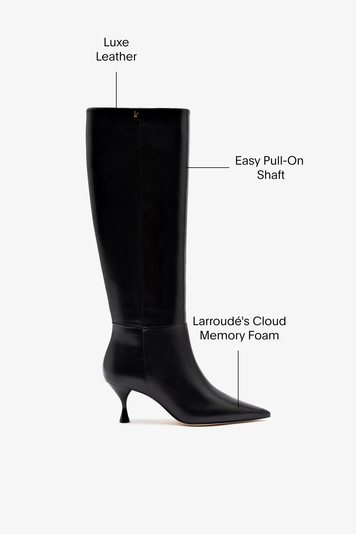Georgia Boot Men's Black Leather Work Boots - Durable & Comfortable for Construction, Farming & Outdoor Work