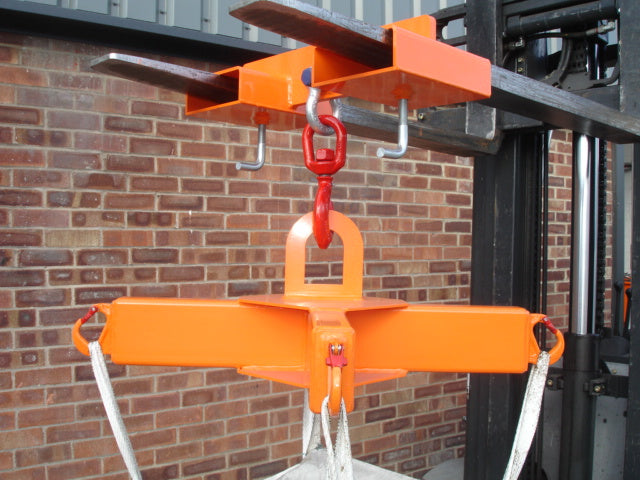 Heavy Duty Bulk Bag Lifting Frame - Industrial Material Handling Equipment for Warehouses, Construction Sites & Shipping Docks