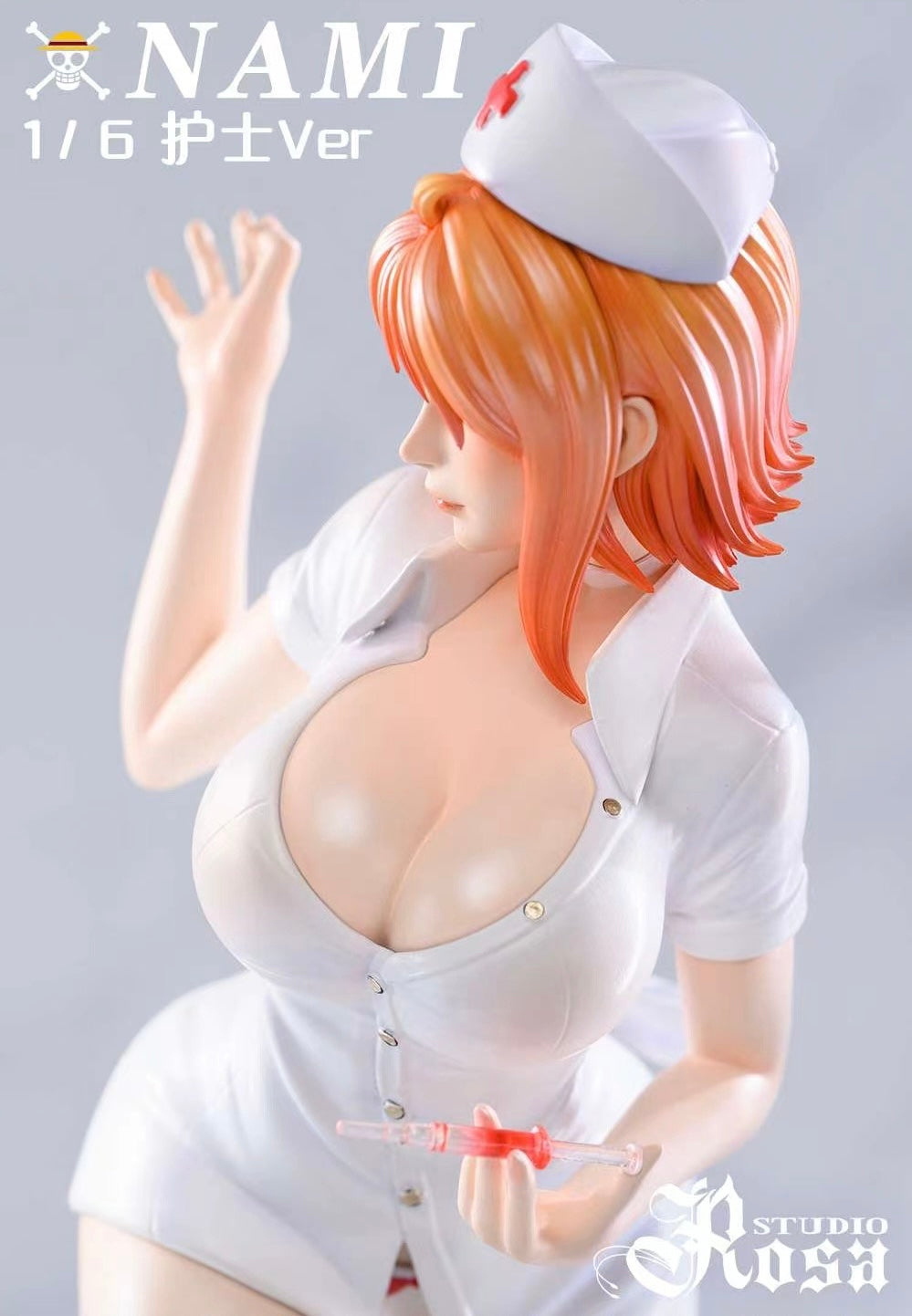 Rosa Studio Nurse Nami Cosplay Costume - One Piece Anime Halloween Outfit for Women | Perfect for Cosplay Events, Halloween Parties, and Anime Conventions