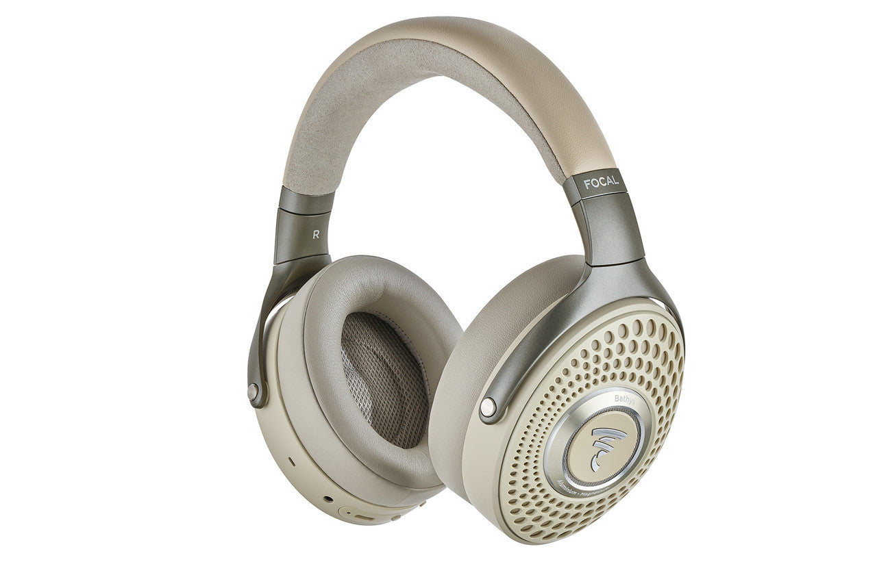 Focal Bathys Wireless Noise Cancelling Over-Ear Headphones - Premium Sound for Travel, Work & Home Use