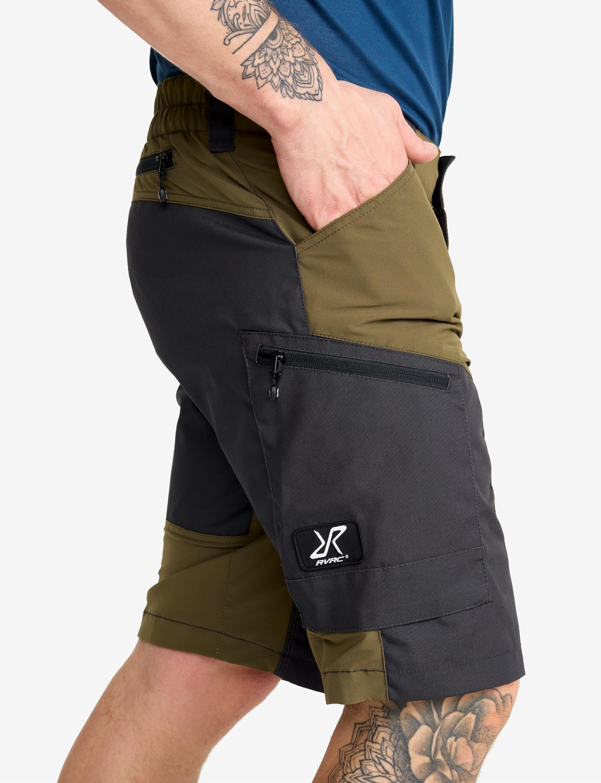 RevolutionRace Men's RVRC GP Hiking Shorts - Durable, Water Repellent Outdoor Shorts for Hiking, Camping & Travel | Lightweight Quick-Dry Adventure Pants for Men