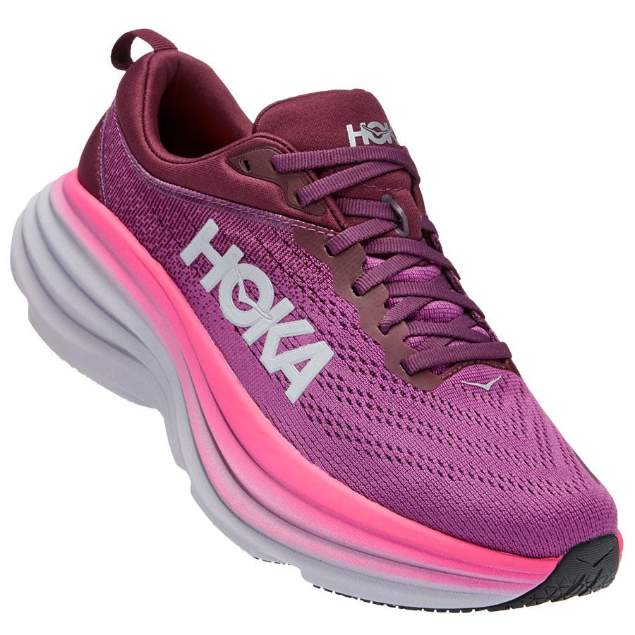 HOKA ONE ONE Women's Bondi 12 Running Shoes - Cushioned Road Running & Walking Shoes for Women - Perfect for Marathon Training, Jogging & Everyday Comfort