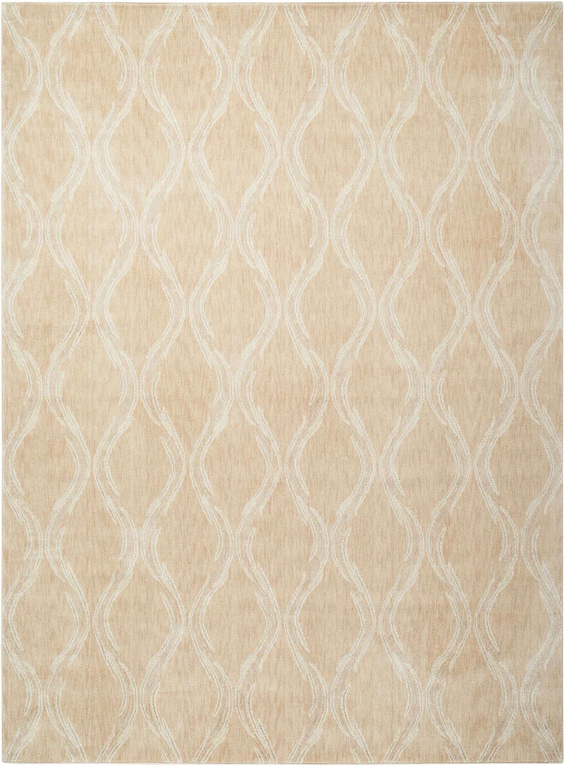 Nourison Tranquility Transitional Beige 5'3