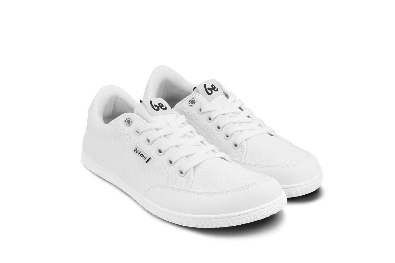 Barefoot Sneakers for Women & Men - Be Lenka Rebound All White Minimalist Shoes | Lightweight & Flexible for Running, Walking & Gym Workouts [CLEARANCE SALE]
