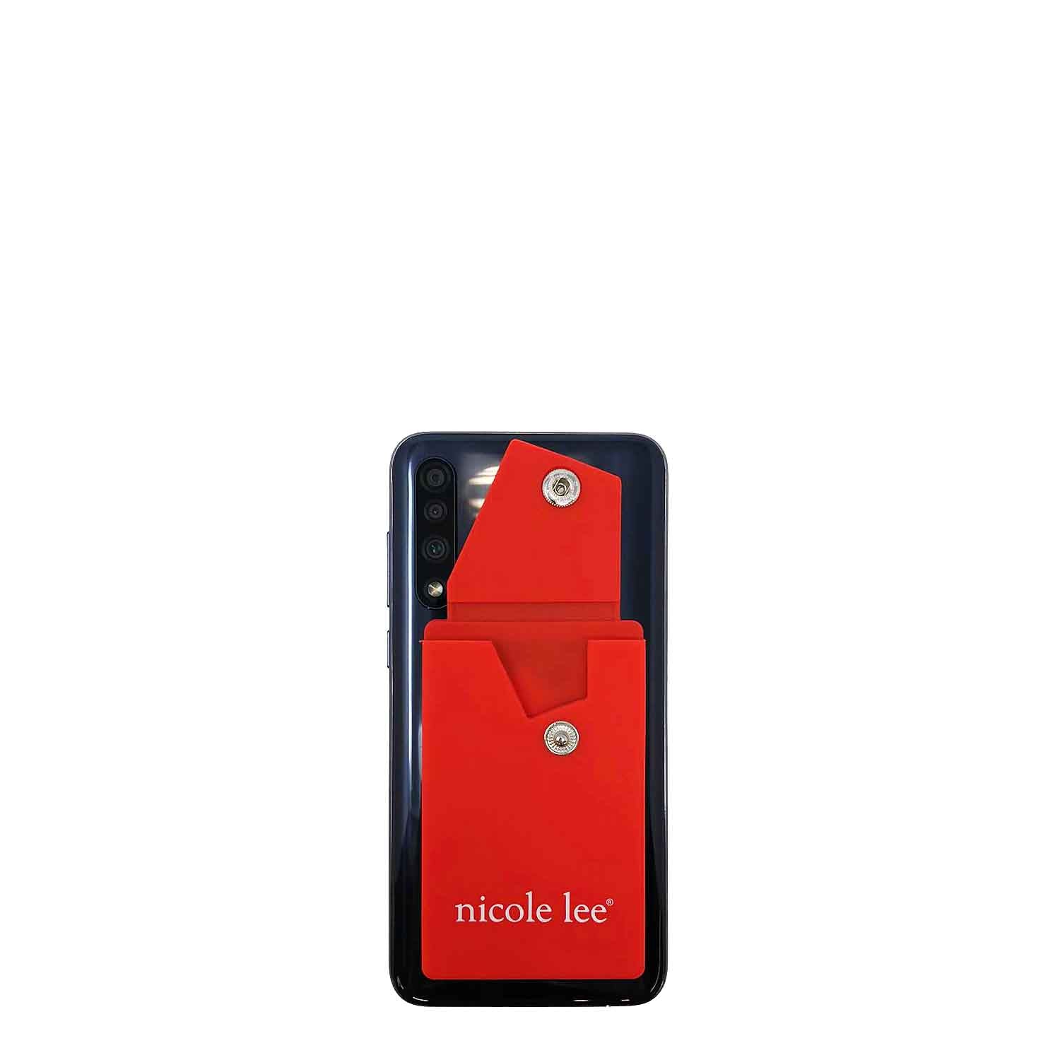 Stick-On Silicone Phone Wallet with Card Holder - Slim & Secure Adhesive Envelope for iPhone, Samsung & Smartphones - Perfect for Travel, Shopping & Daily Use