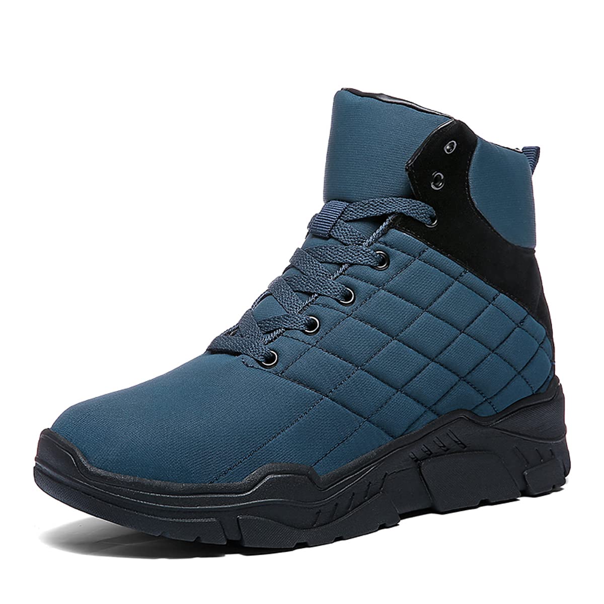 LIBINXIF Men's & Women's Waterproof Snow Boots - Winter Warm Slip-Resistant Hiking Shoes for Outdoor, Indoor & Mountaineering Use