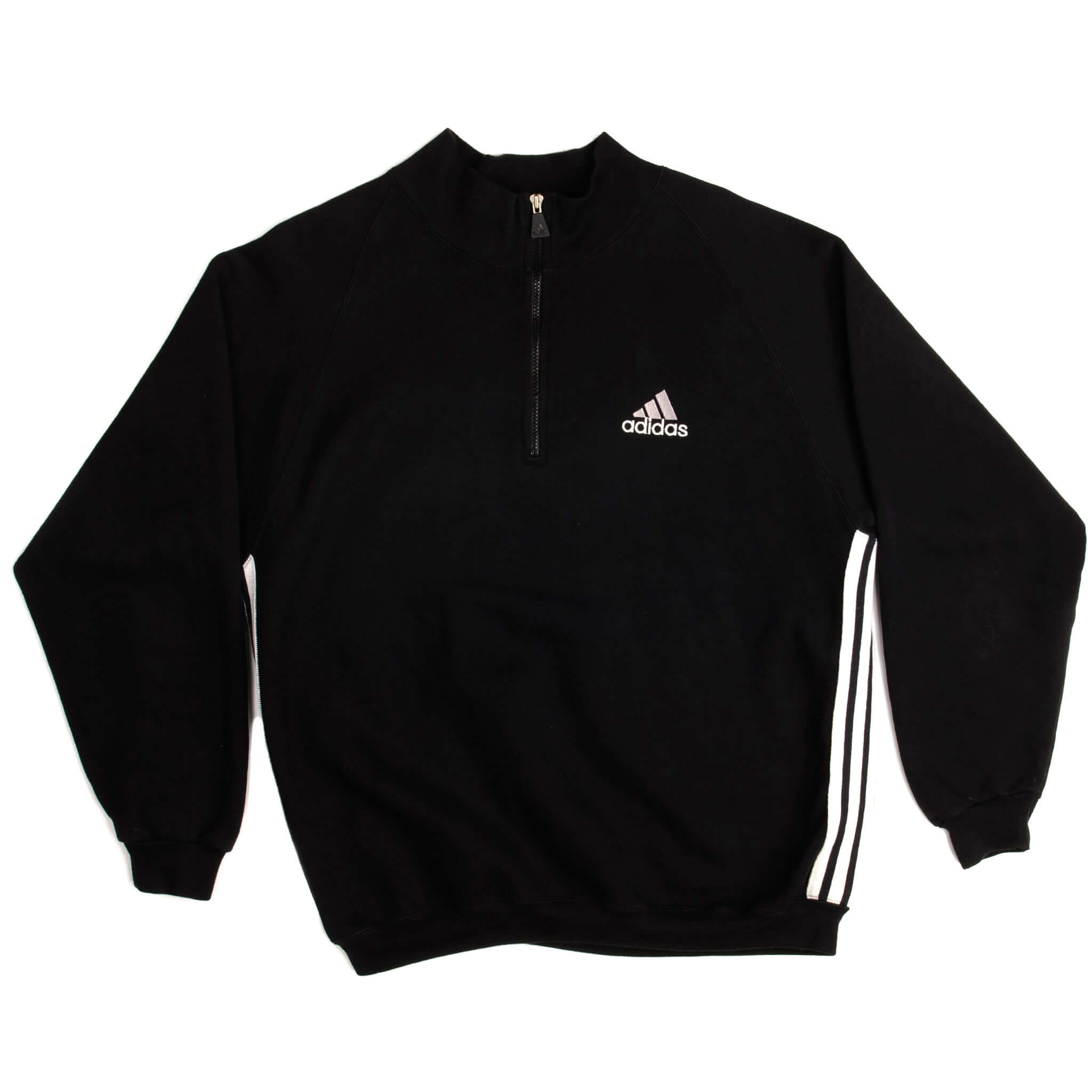 Vintage Adidas Sweatshirt Men's XL 100% Cotton Made in USA - Retro Athletic Wear for Casual & Street Style Fashion