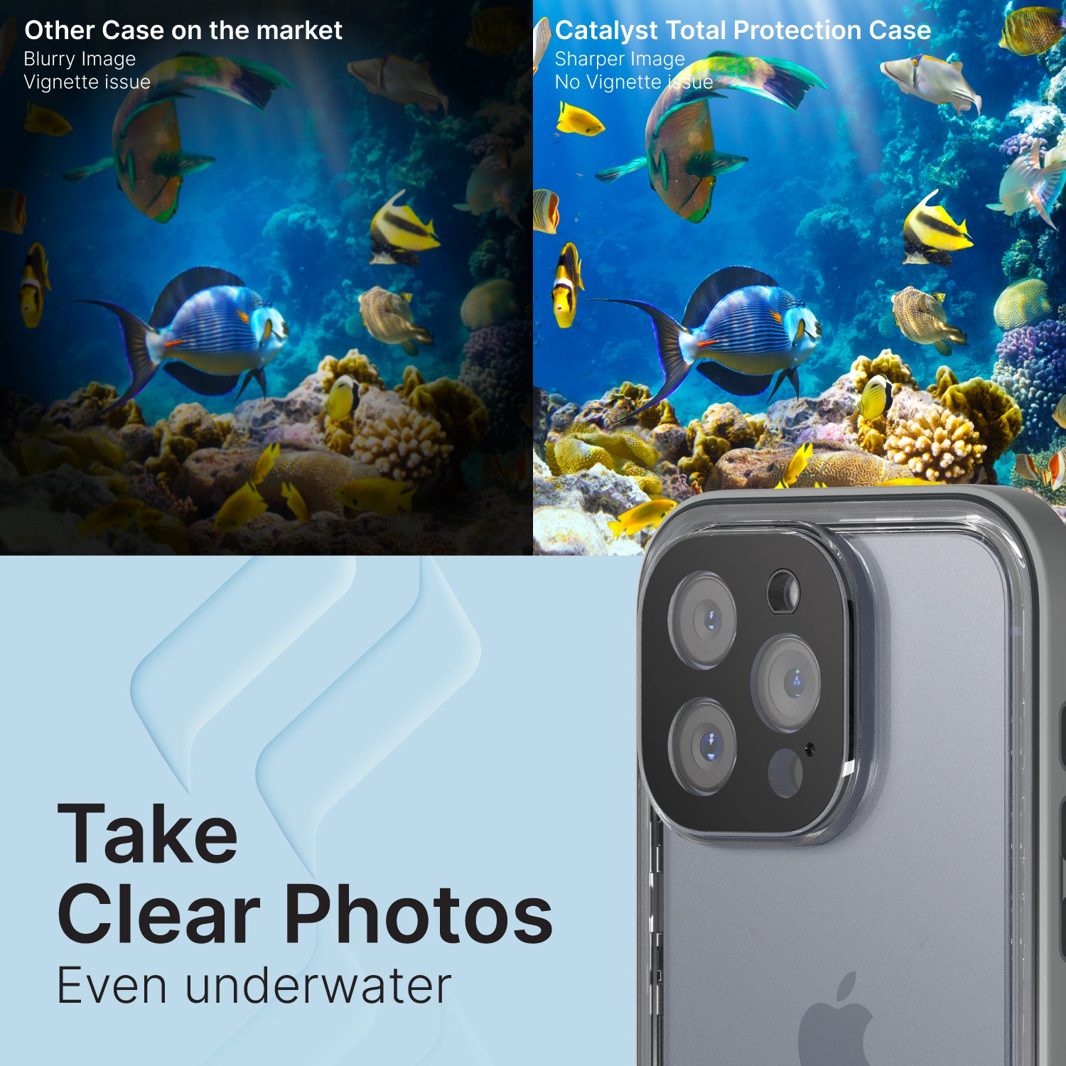 iPhone 15 Pro Waterproof Case - Shockproof & Dustproof Full-Body Protection for Swimming, Snorkeling & Outdoor Adventures