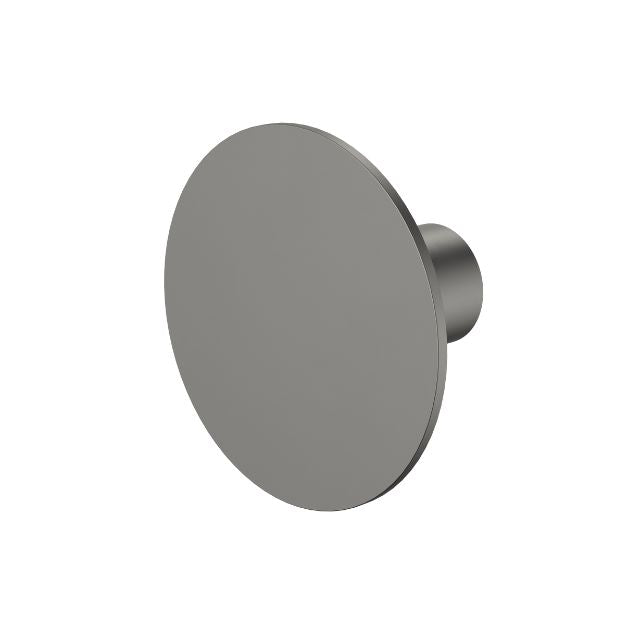 Caroma Liano II Large Wall Hook - Heavy Duty Gunmetal Hanging Hook for Coats, Hats & Bags - Perfect for Entryway, Closet & Bathroom Organization