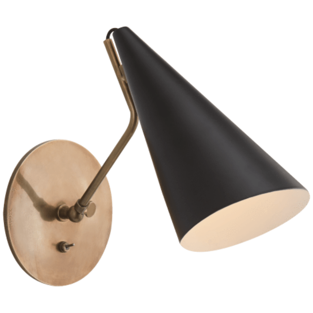 Vintage Oystein Wall Sconce - Open Box Antique Brass Finish for Bedroom, Living Room & Hallway Lighting Decor