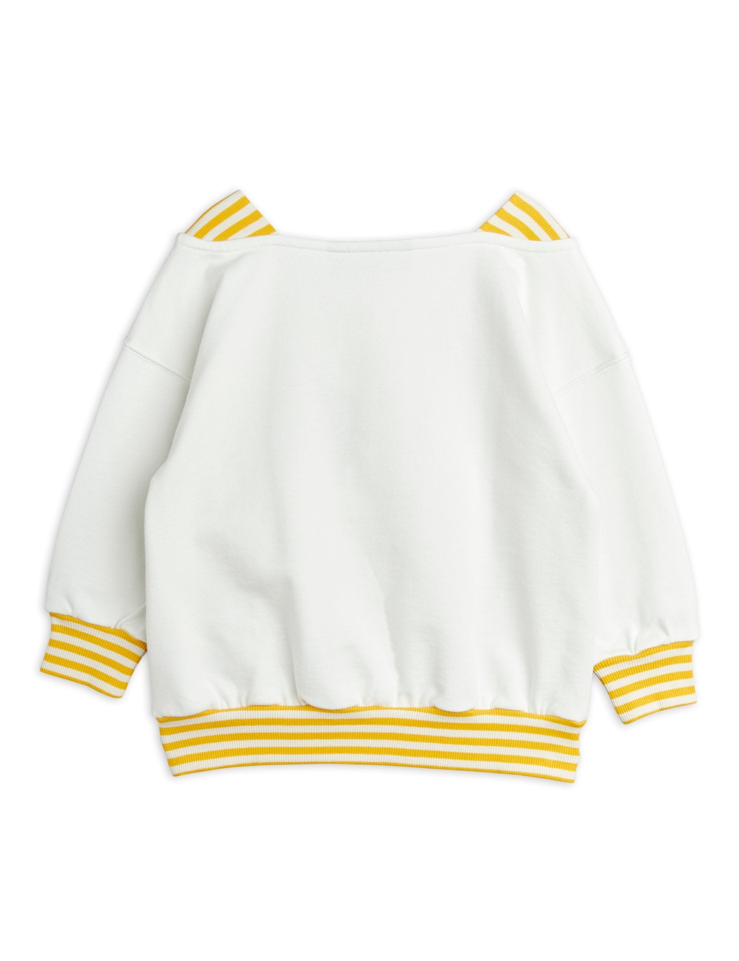 Mini Rodini Sun SP Sweatshirt for Kids - Soft Cotton White Pullover Hoodie | Perfect for Outdoor Play, School & Casual Wear