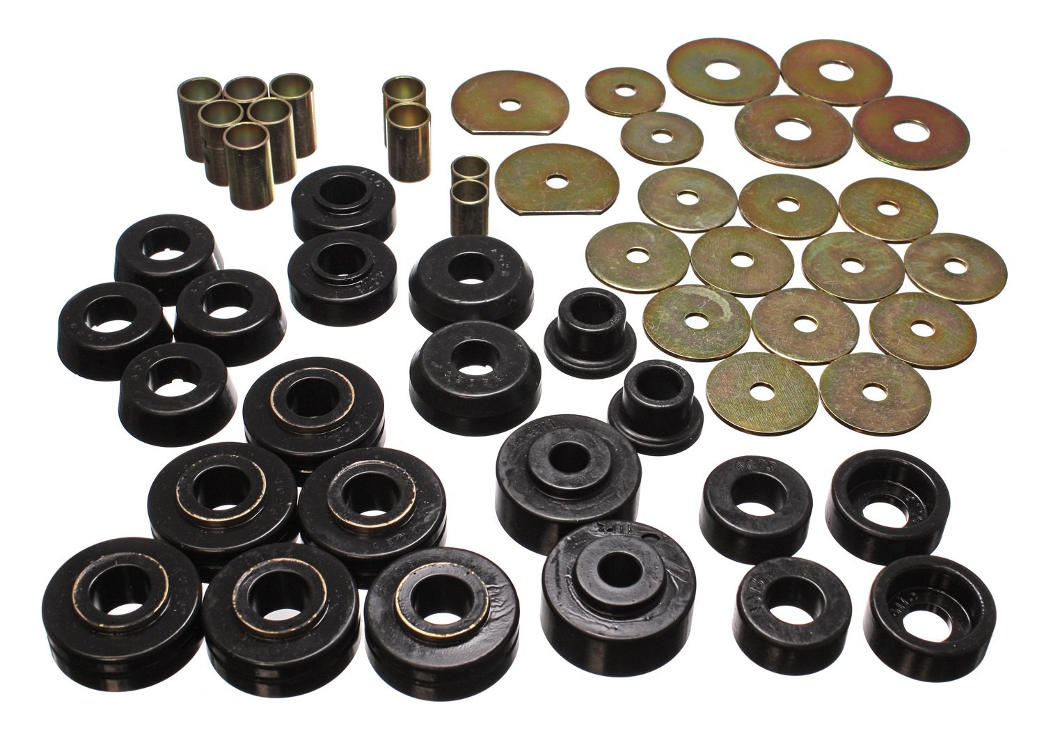 Energy Suspension 3.4138G Body Mount Bushing Kit for Chevy Silverado, Tahoe, Suburban - Durable Rubber Replacement for Smooth Ride & Reduced Vibration - Perfect for Off-Roading, Towing & Daily Driving