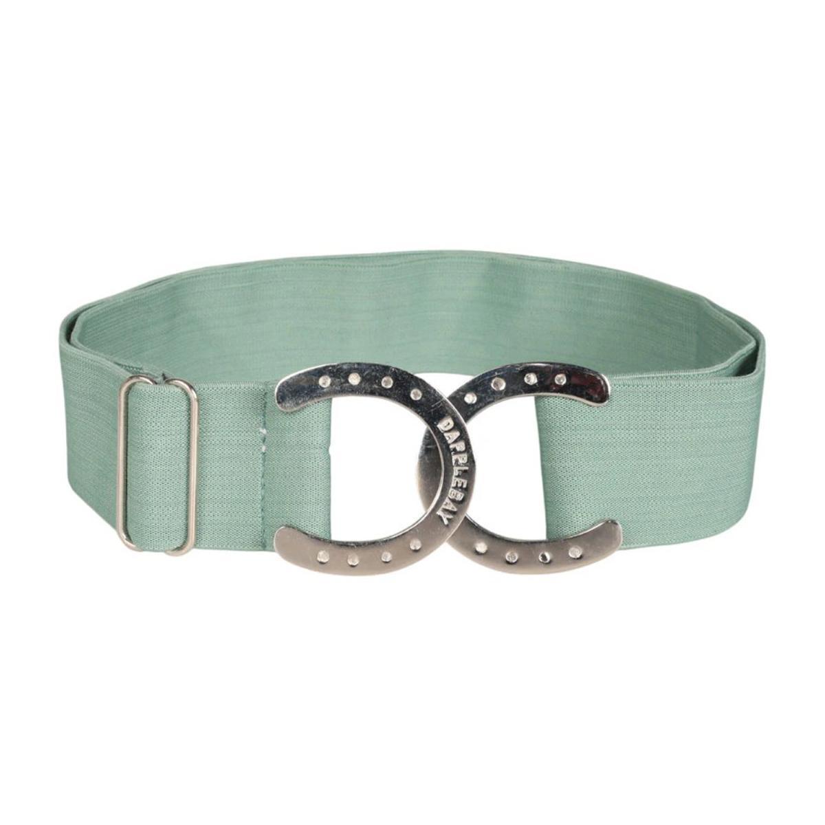 Dapplebay Elastic Horse Shoe Belt - Adjustable Waist Strap for Equestrian Riding & Western Fashion - Perfect for Horseback Riding, Cowboy Outfits, and Country Style Accessories