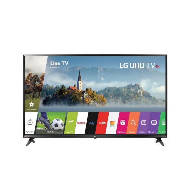 LG 49UJ6300 49-Inch 4K Ultra HD Smart LED TV with HDR, webOS 3.5, Built-in Wi-Fi - Perfect for Home Theater, Gaming & Streaming Netflix, Hulu, Prime Video