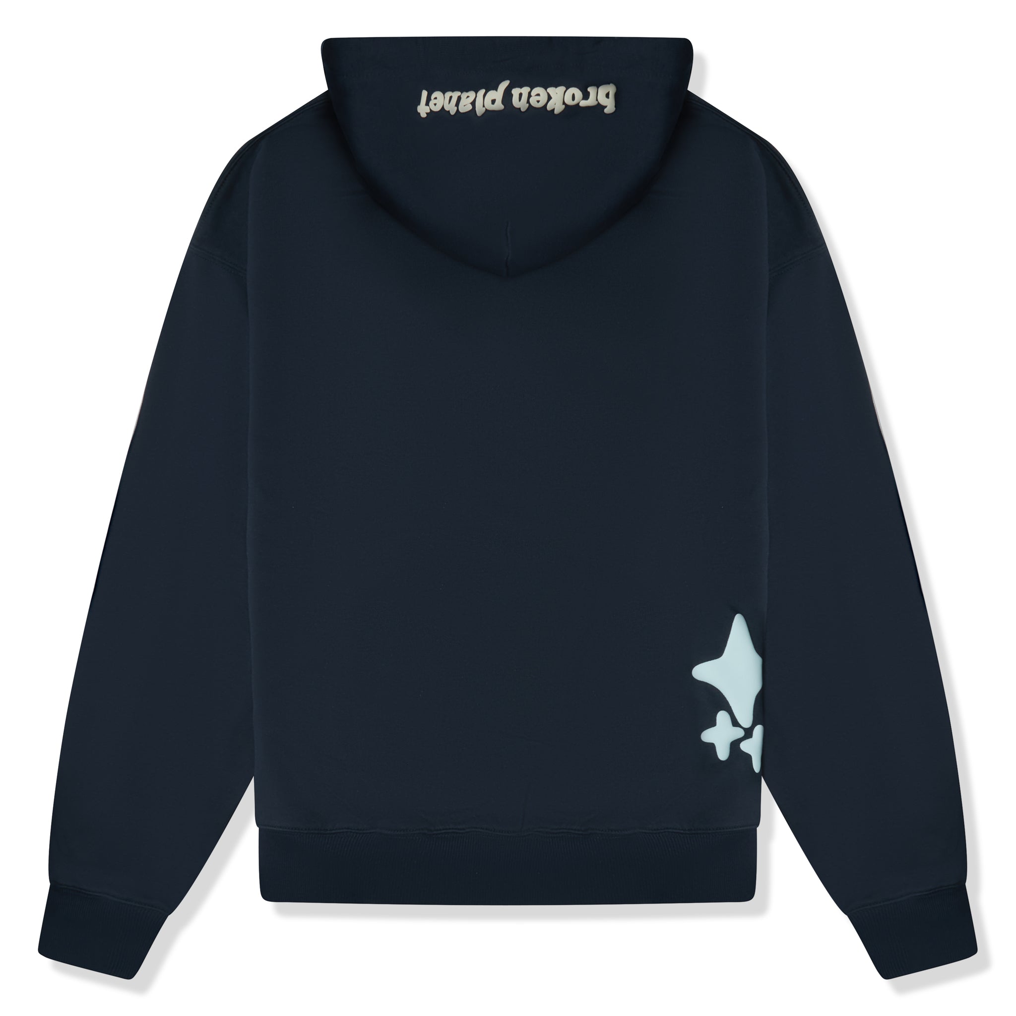 Broken Planet Into The Abyss Outer Space Blue Hoodie - Trendy Streetwear for Men & Women | Perfect for Casual Wear, Urban Fashion, and Space-Themed Outfits