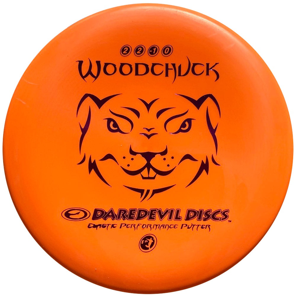 Daredevil Disc Golf Woodchuck EP Putter - Premium Disc Golf Putter for Accurate Putting and Approach Shots | Perfect for Recreational and Professional Disc Golf Players