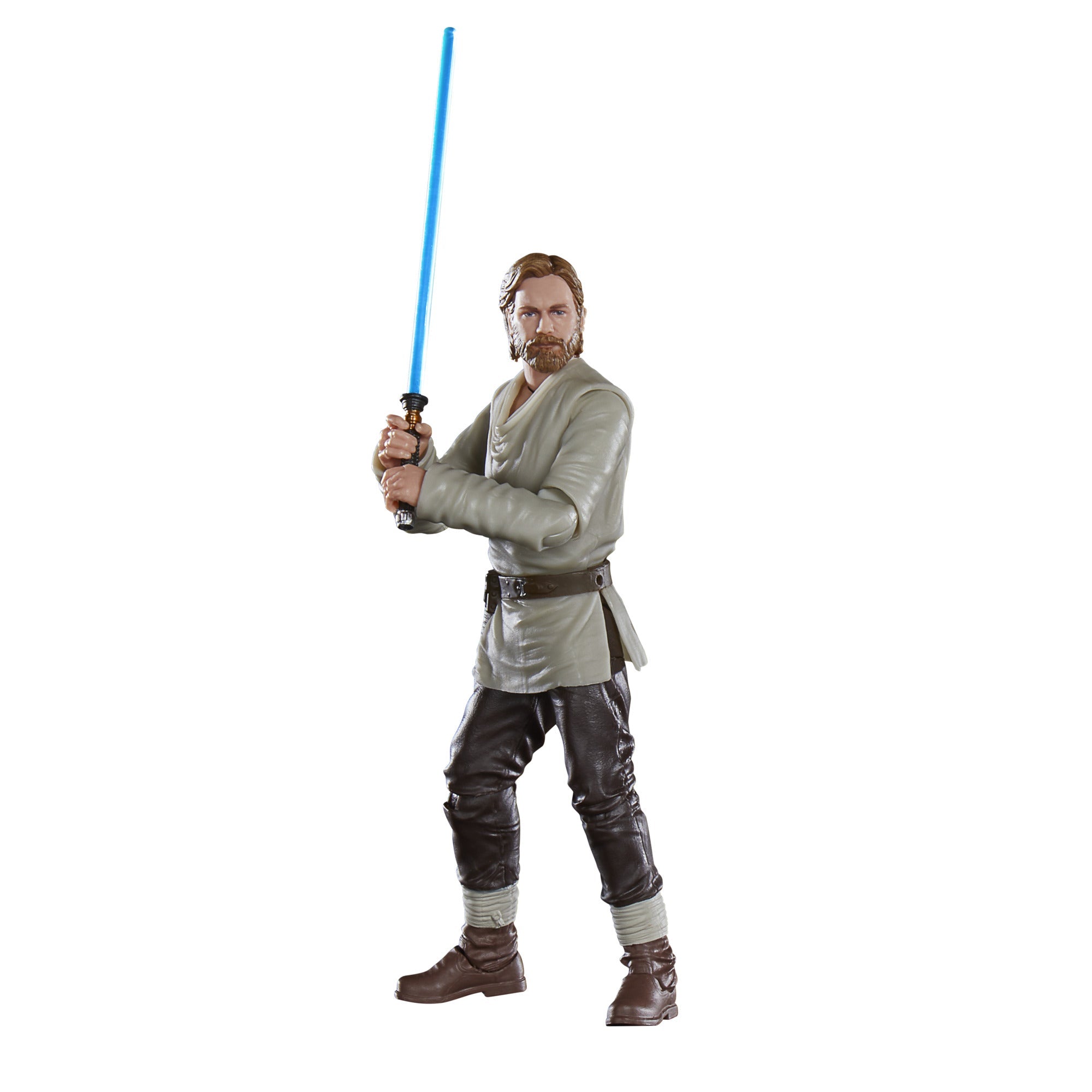 Star Wars The Black Series Obi Wan Kenobi Wandering Jedi 6-Inch Action Figure - Premium Collectible Toy for Display & Role Play Scenes