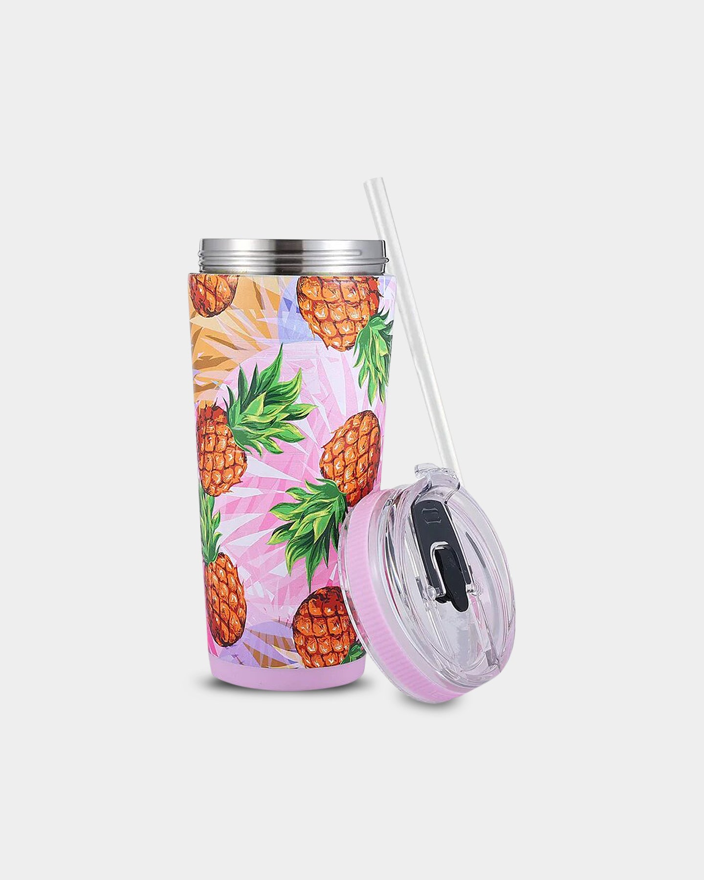 Insulated Ice Shaker Flex Bottle - Leakproof Stainless Steel Protein Shaker Cup for Gym, Workout & Travel - Keeps Drinks Cold for 24 Hours
