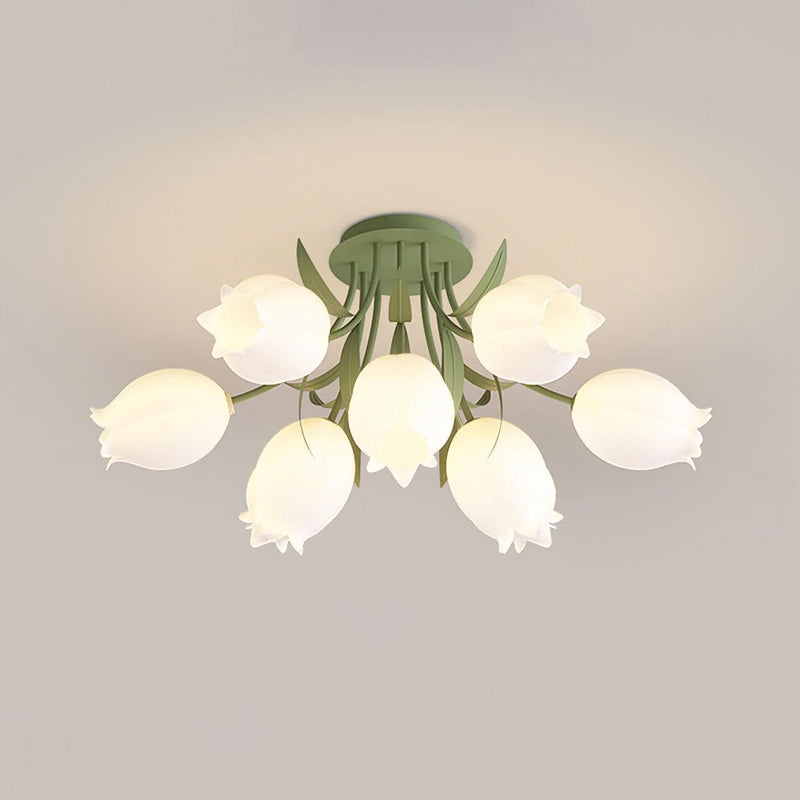 Modern Ricko Ceiling Light Fixture - Energy Efficient LED Flush Mount Lighting for Bedroom, Living Room & Kitchen - Dimmable Indoor Home Decor