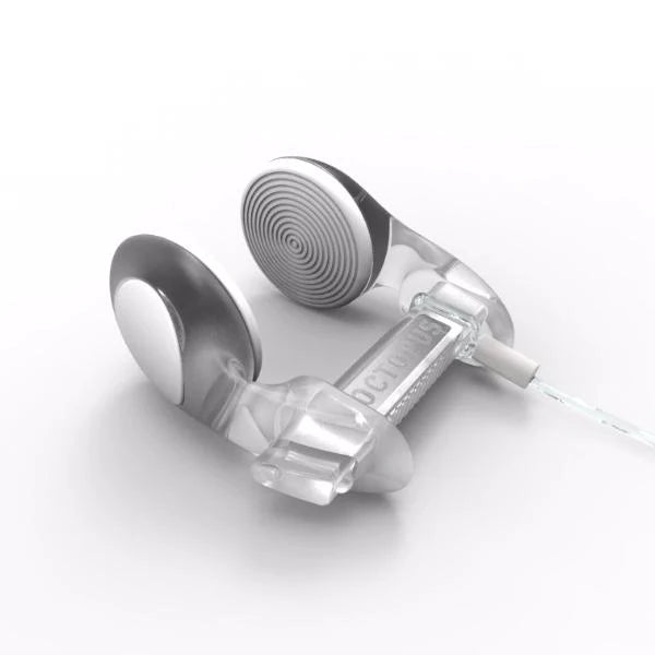 Octopus Freediving Nose Clip - Classic Transparent Clear Design for Snorkeling & Spearfishing - Comfortable Waterproof Nose Plug for Scuba Diving, Swimming, and Underwater Photography