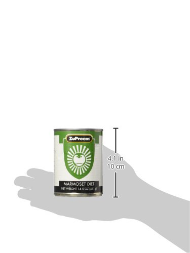 ZuPreem Marmoset Diet 14.5oz Can - Premium Monkey Food for Marmosets & Tamarins - Perfect for Zoo, Sanctuary & Pet Monkey Nutrition