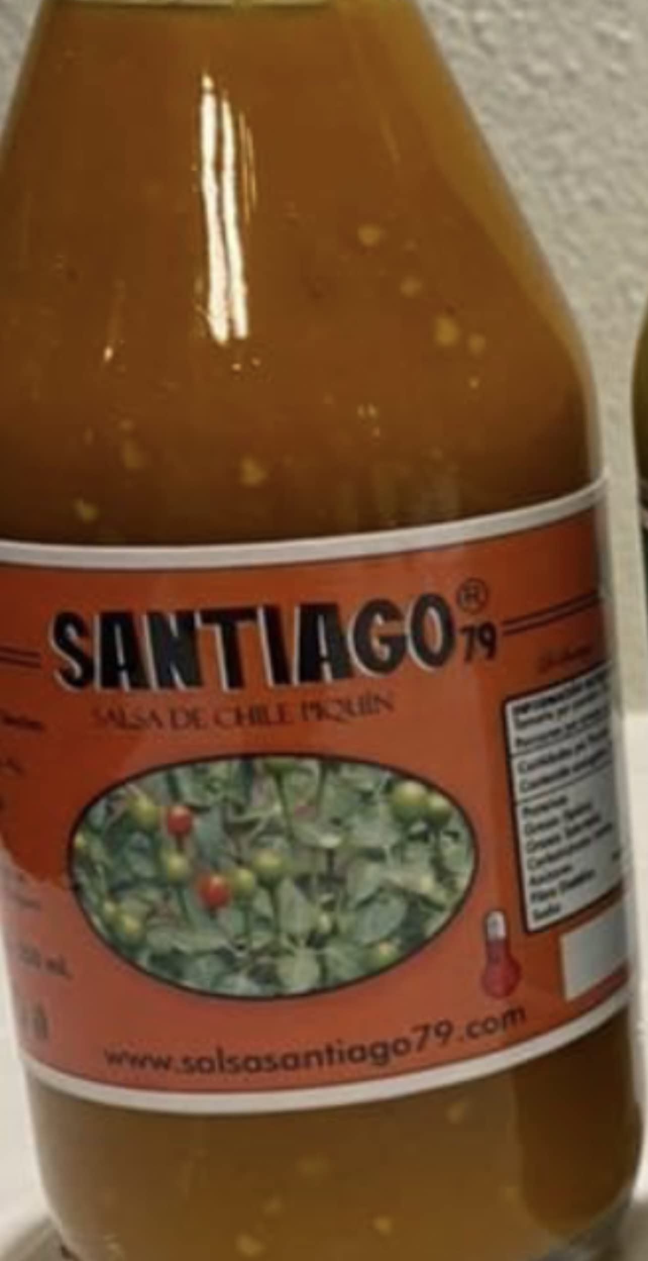 Authentic Mexican Red Piquin Pepper Hot Sauce by Border Merchant - 8.5oz Bottle | Spicy Condiment for Tacos, Wings & Mexican Cuisine