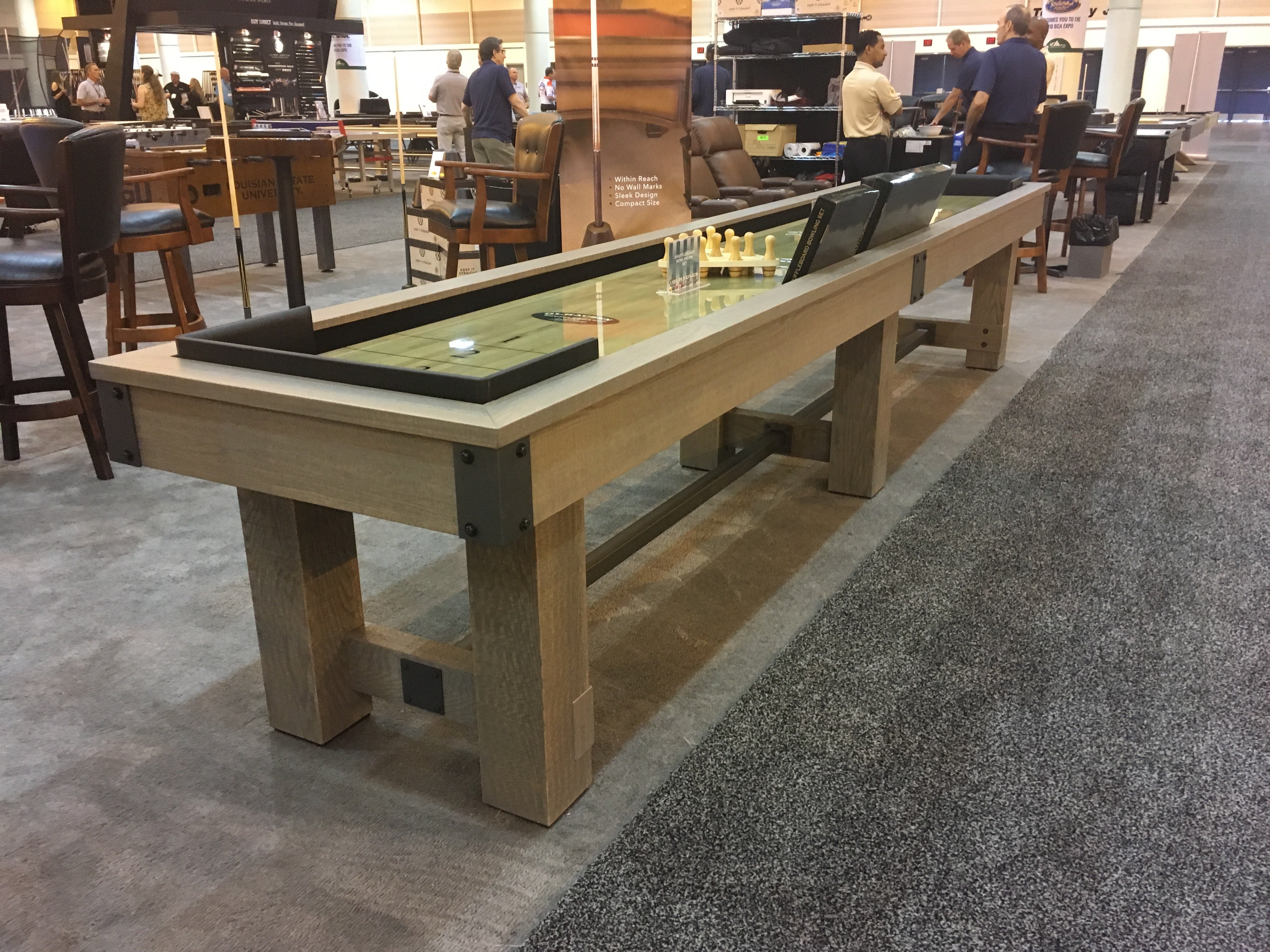 Olhausen Youngstown Shuffleboard Table - Premium 12ft Indoor/Outdoor Shuffleboard for Game Rooms, Bars & Backyard Entertainment