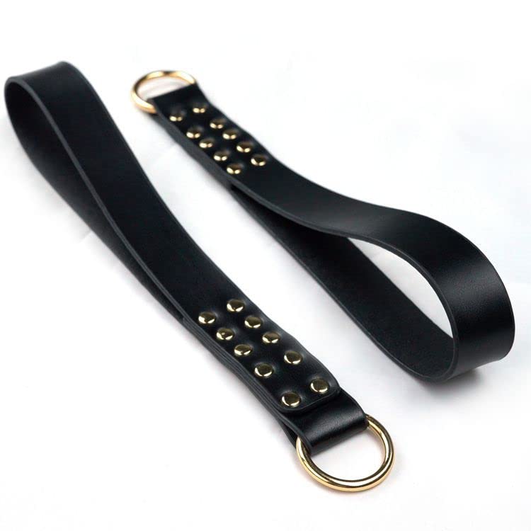 Premium SM Adult Sex Toy Belt - Genuine Leather BDSM Restraint for Couples, Spanking & Role Play - Perfect for Bondage, Fetish & Alternative Training Scenes