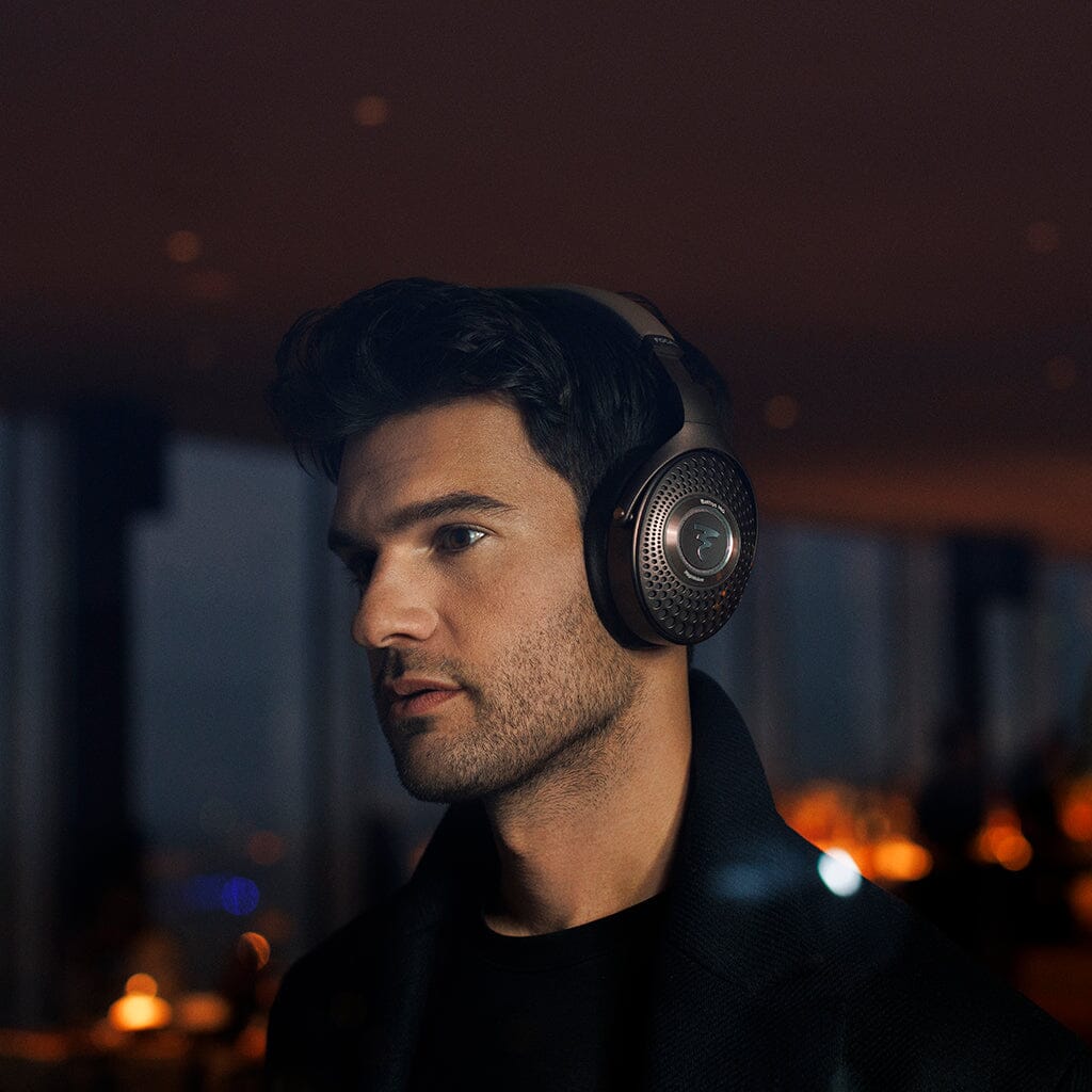Focal Bathys MG Wireless Bluetooth Headphones with Active Noise Cancellation - Premium Over-Ear Headphones for Travel, Work, and Music Listening