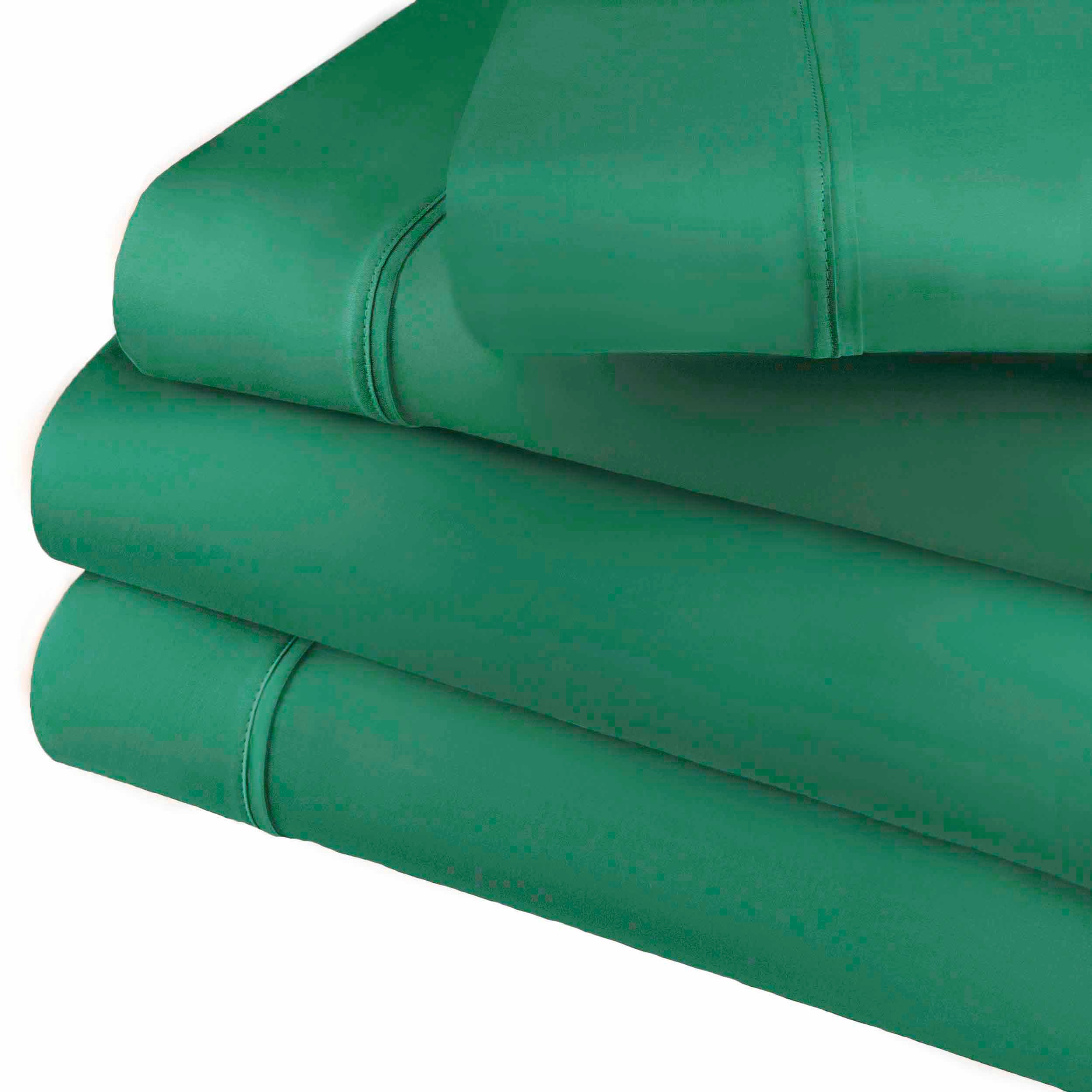 800 Thread Count Cotton Blend Deep Pocket Sheet Set - Queen Size, Soft & Breathable for Ultimate Comfort - Perfect for Bedroom, Guest Room, and Hotel Use