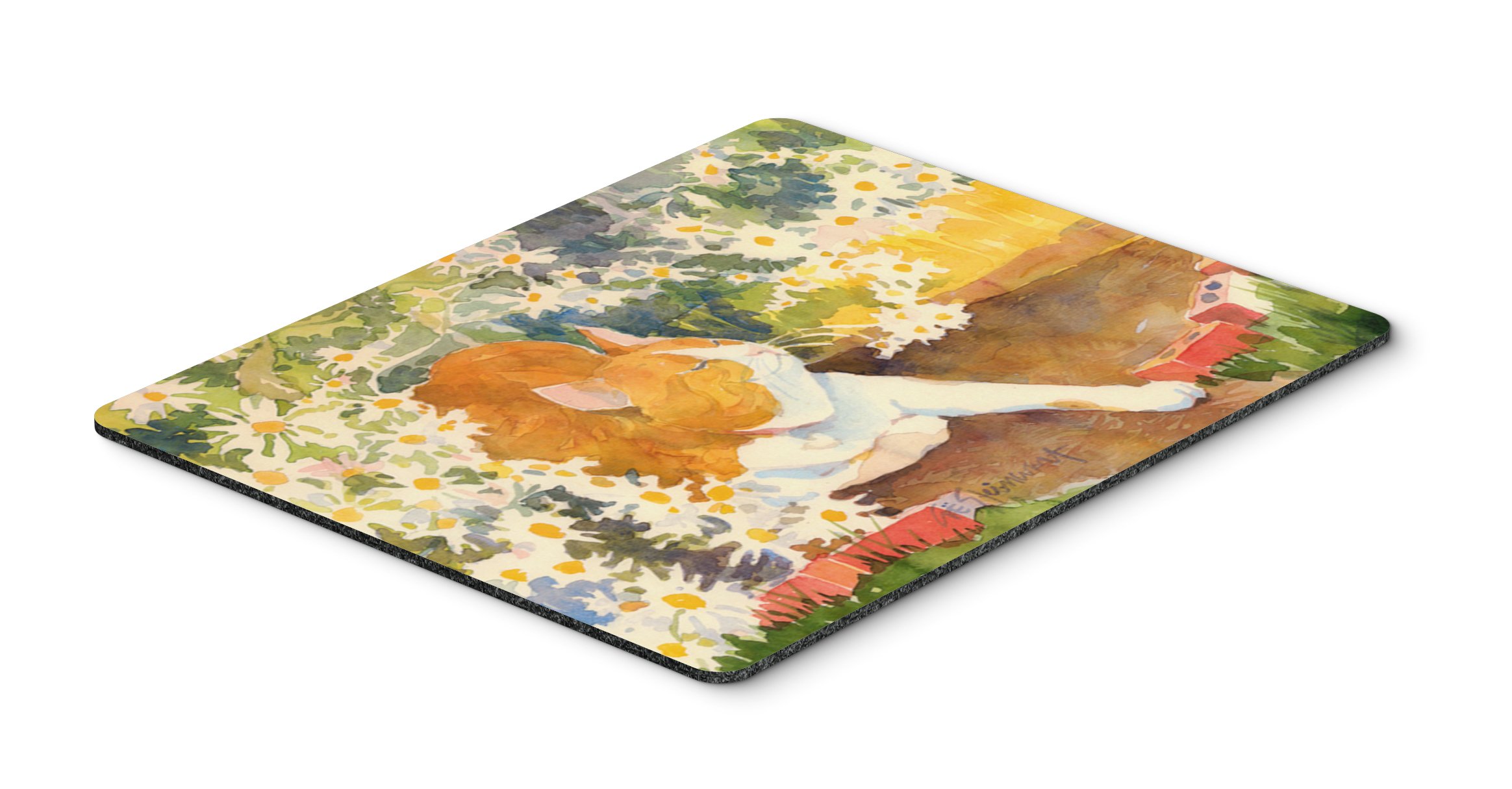 Caroline's Treasures 6030MP Washable Large Cat Mouse Pad - Non-Slip Desk Mat for Home Office, Gaming & Work Computers, Laptop Accessory | Perfect for Workstations, Coffee Shops & Study Areas
