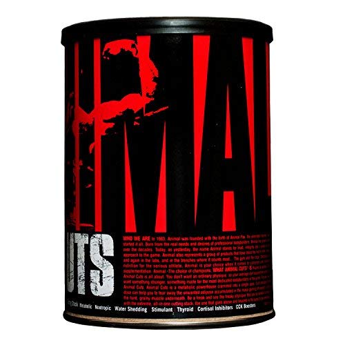 42 Pack Universal Animal Cuts - Premium Fat Burner & Energy Booster for Weight Loss, Workout & Fitness - New Advanced Formula for Men & Women