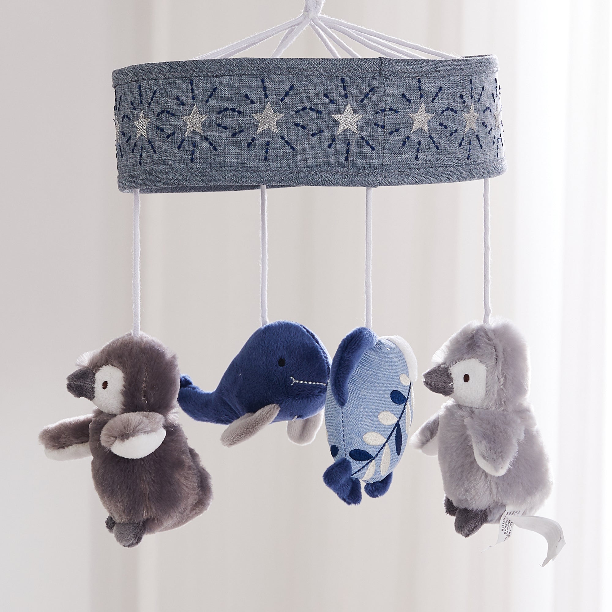Boho Bay Mobile - Stylish and Portable Hanging Decor for Home, Nursery, or Outdoor Use | Perfect for Boho, Beach, and Coastal Themed Spaces